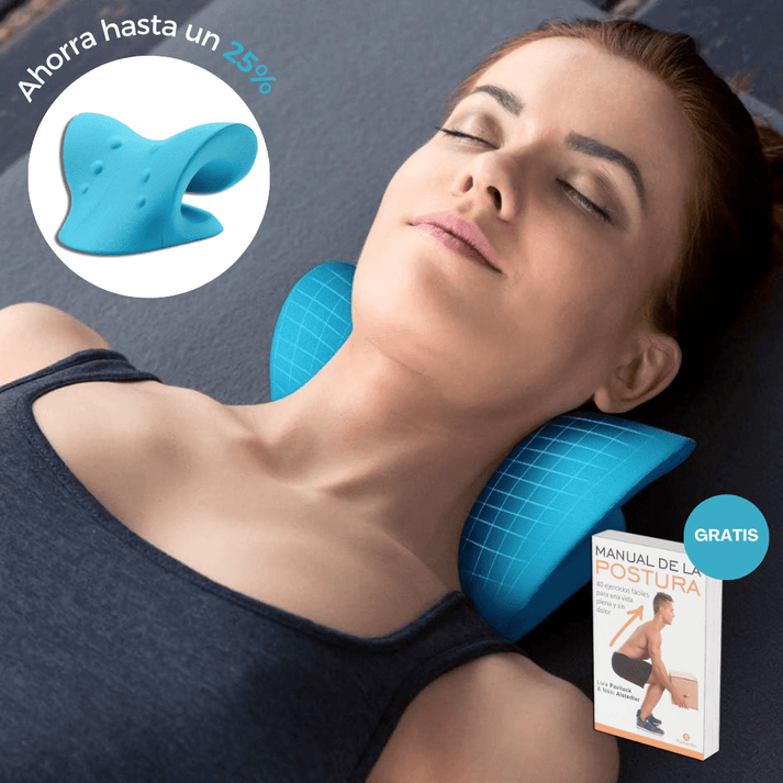 Almohada Cervical | ComfortFlex™ Para el alivio del dolor de cuello y hombro