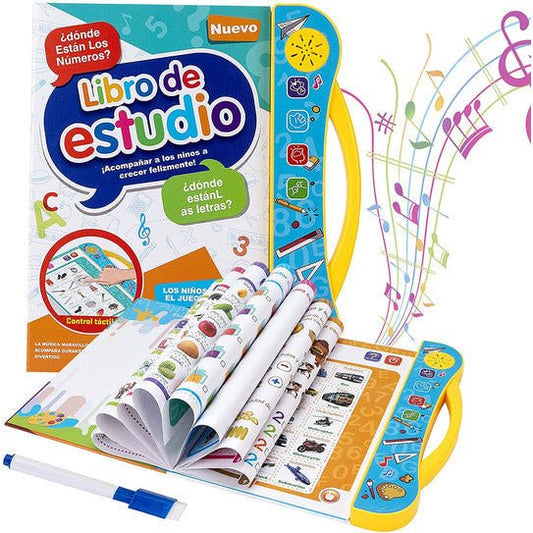 LIBRO DE ESTUDIO PARA NIÑOS CON AUDIO