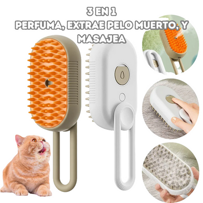 Cepillo De Vapor Quita Pelo Gatos Perros